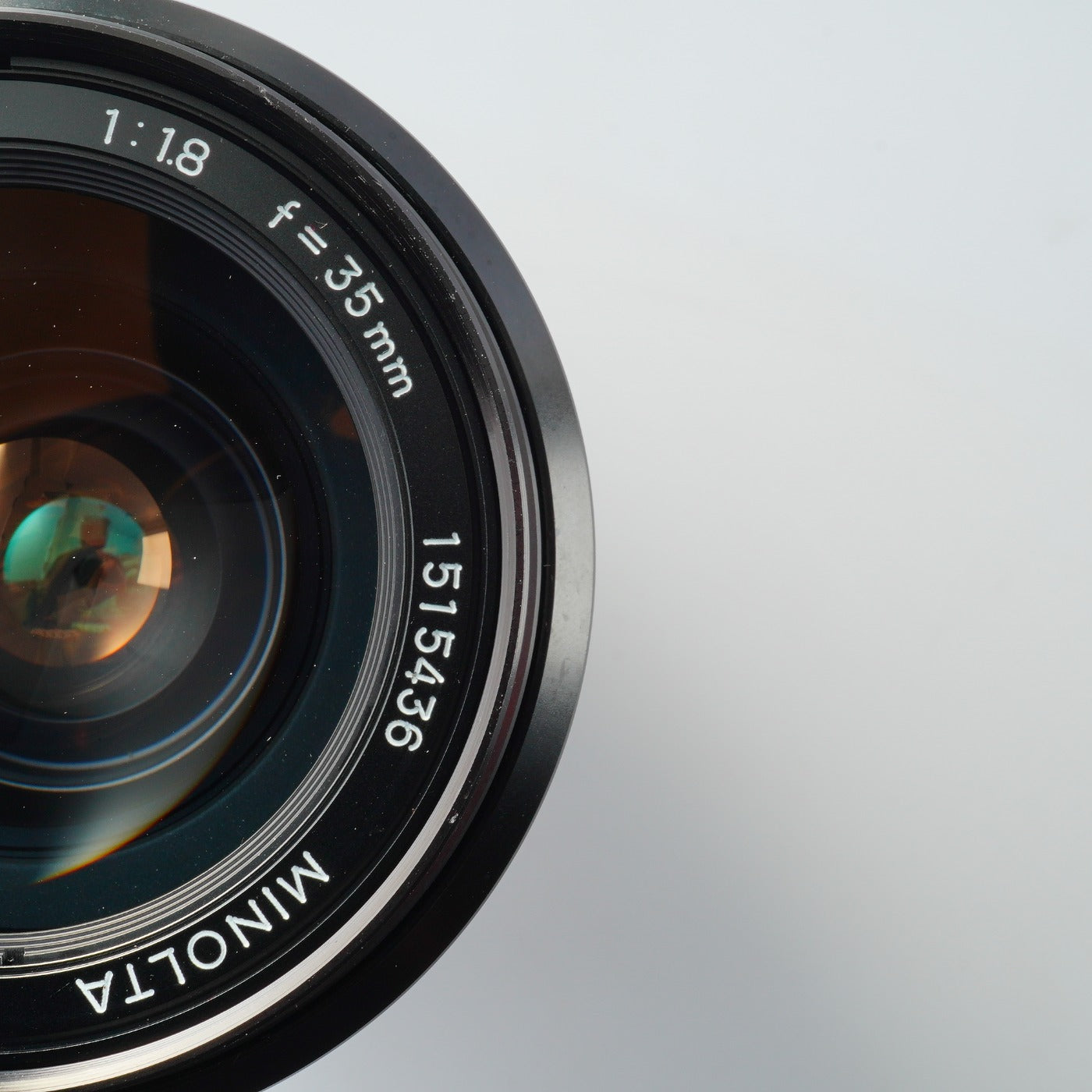 MINOLTA MC W.Rokkor HH 35mm F/1.8 単焦点レンズ