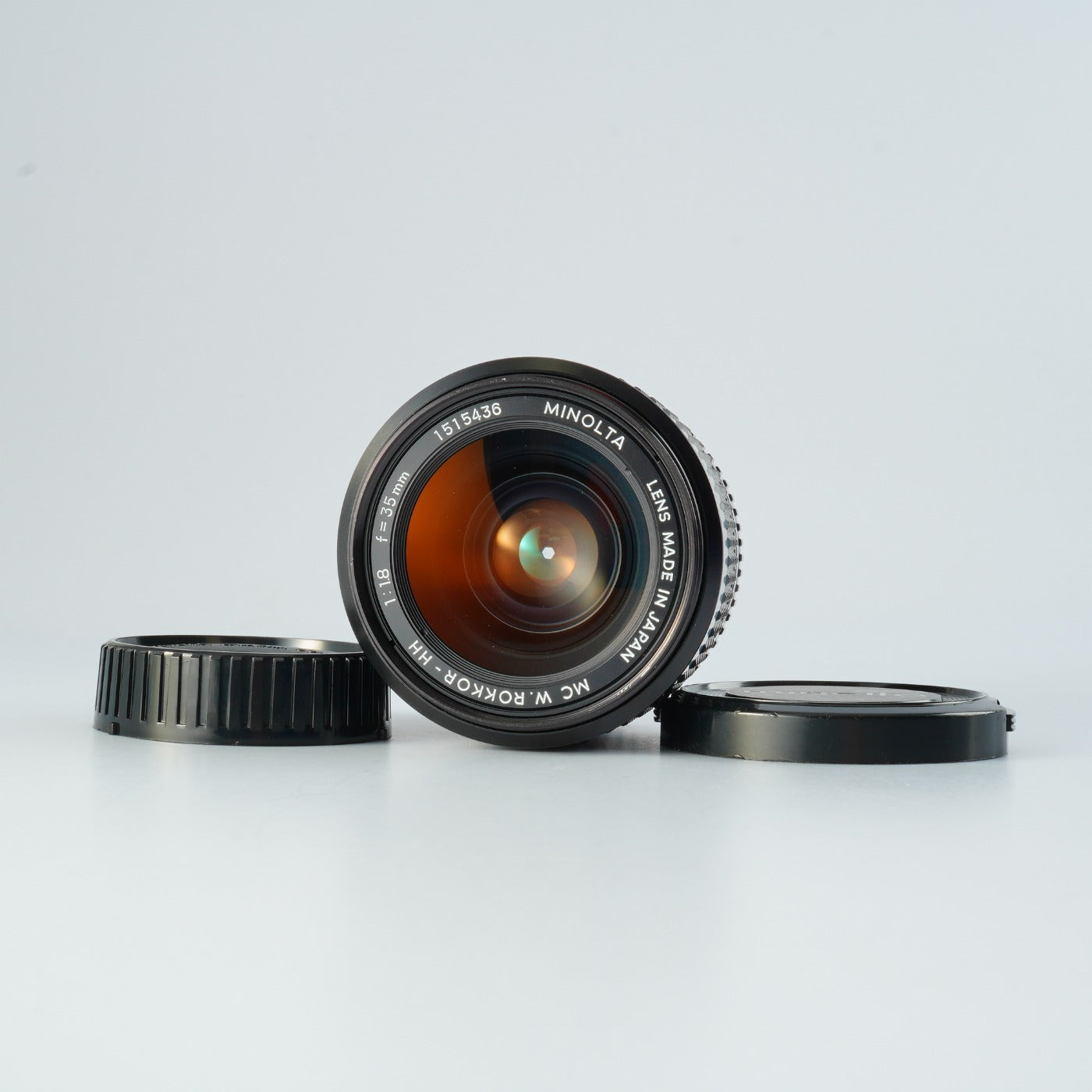 MINOLTA MC W.Rokkor HH 35mm F/1.8 単焦点レンズ