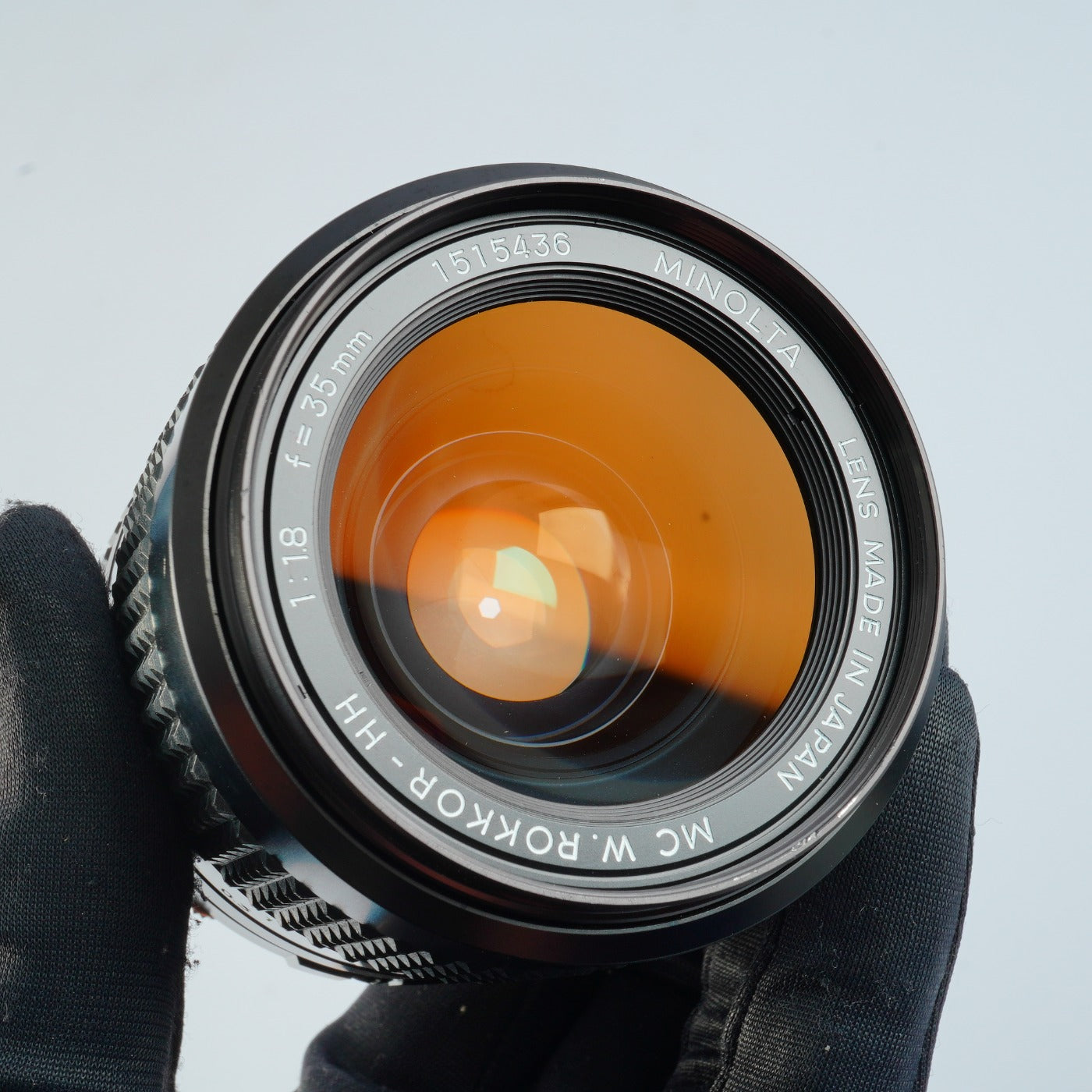 MINOLTA MC W.Rokkor HH 35mm F/1.8 単焦点レンズ