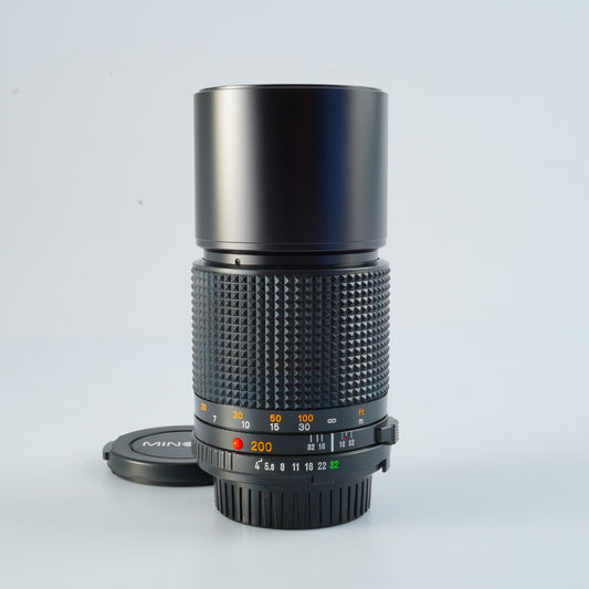 MINOLTA MD 200mm F/4 単焦点レンズ