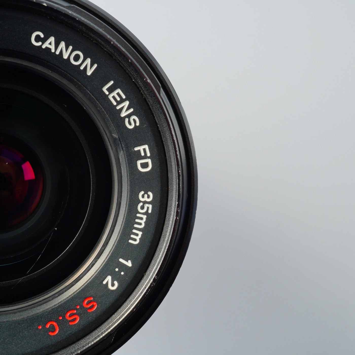 Canon FD 35mm F/2 S.S.C Cooncave"A" 単焦点レンズ