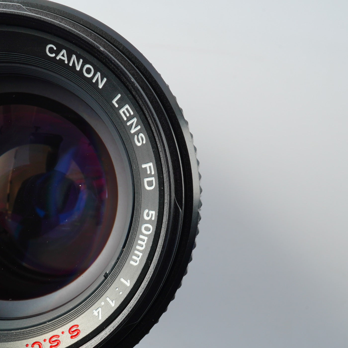 Canon FD 50mm F/1.4 S.S.C. A mark 単焦点レンズ