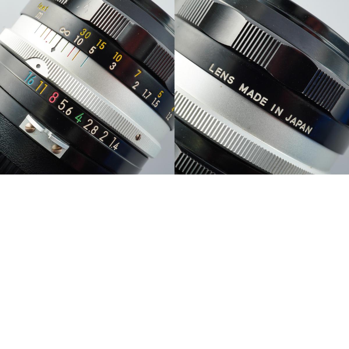 Nikon Nikkor-S.C Auto 50mm F/1.4 非Ai 単焦点レンズ