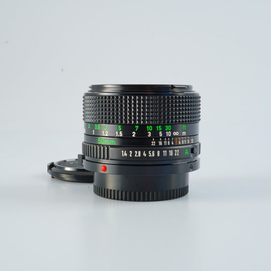 Canon New FD 50mm F/1.4 単焦点レンズ