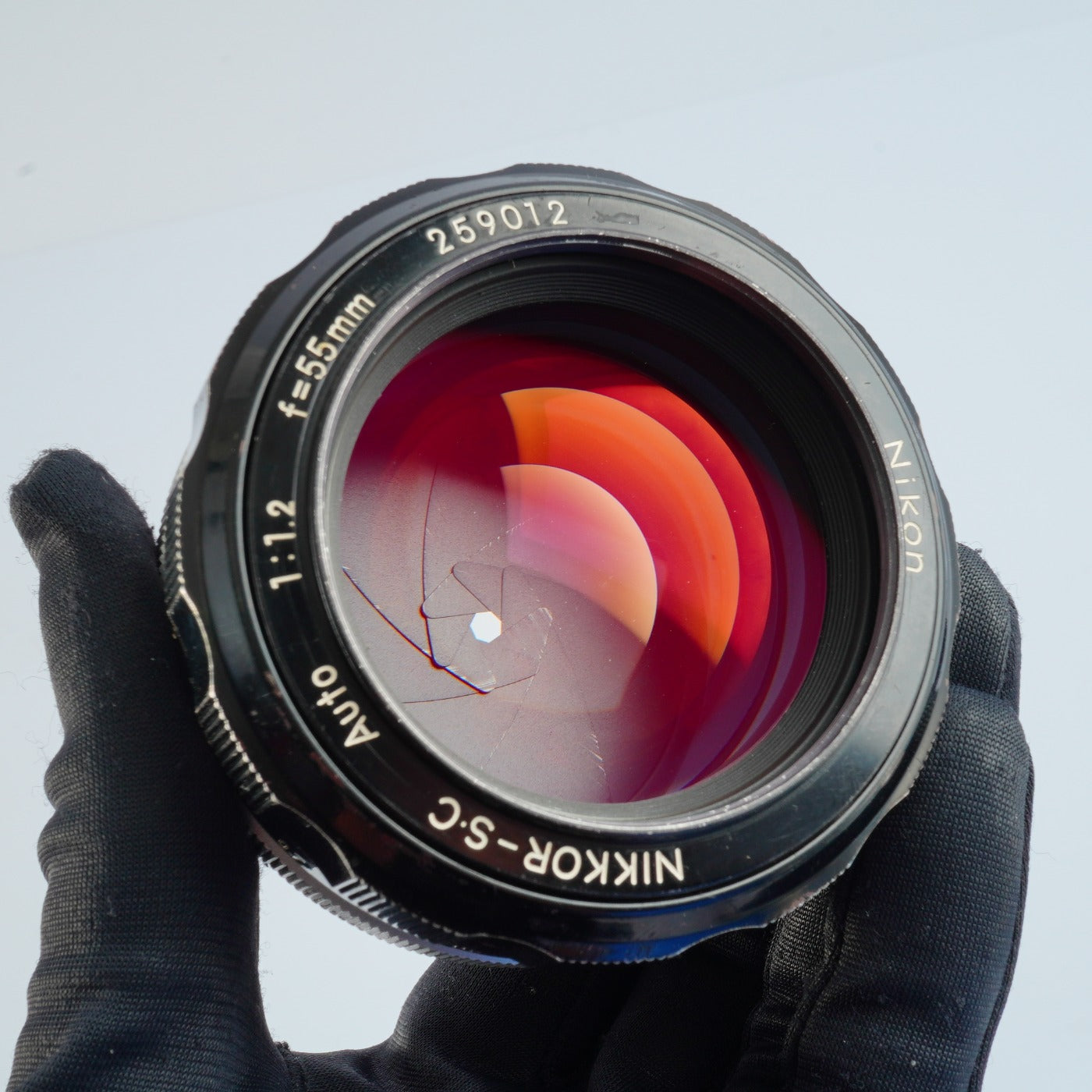 Nikon Nikkor-SC Auto 55mm F/1.2 non-Ai prime lens