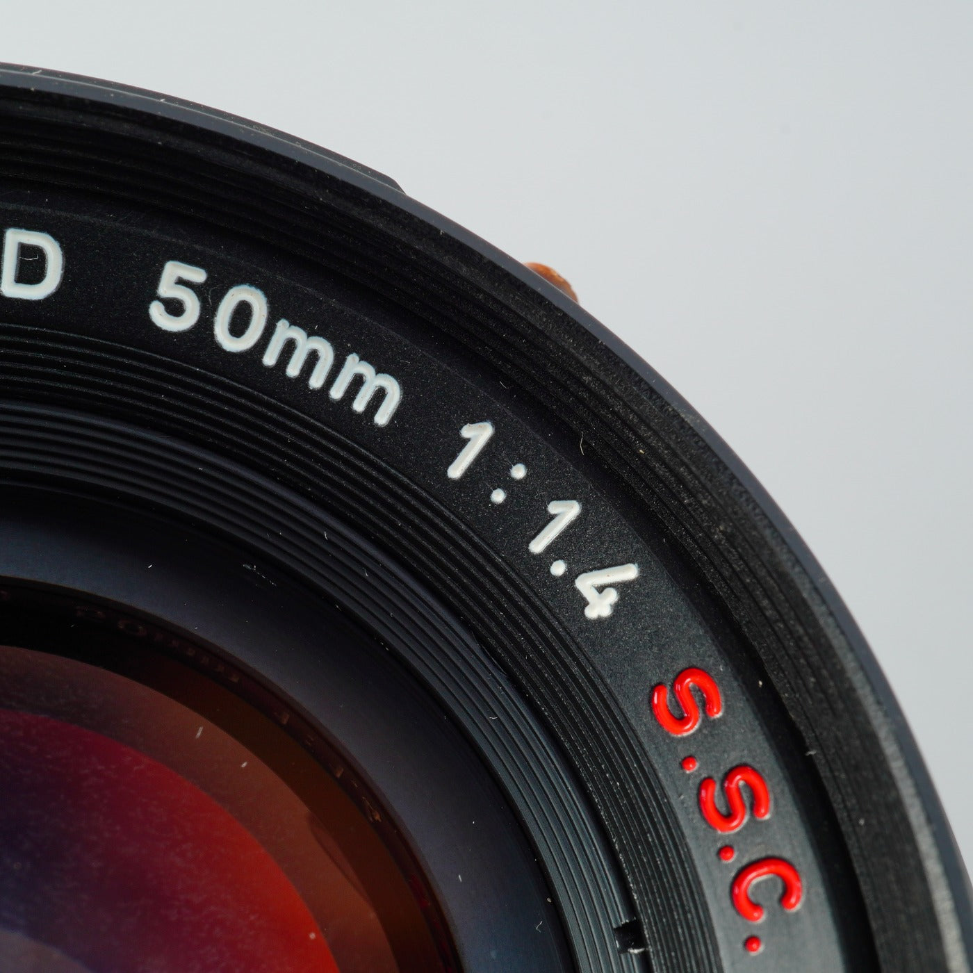 Canon FD 50mm F/1.4 S.S.C. A mark 単焦点レンズ