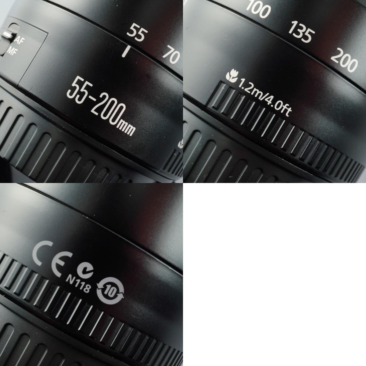 Canon EF 55-200mm F/4.5-5.6 II USM ズームレンズ