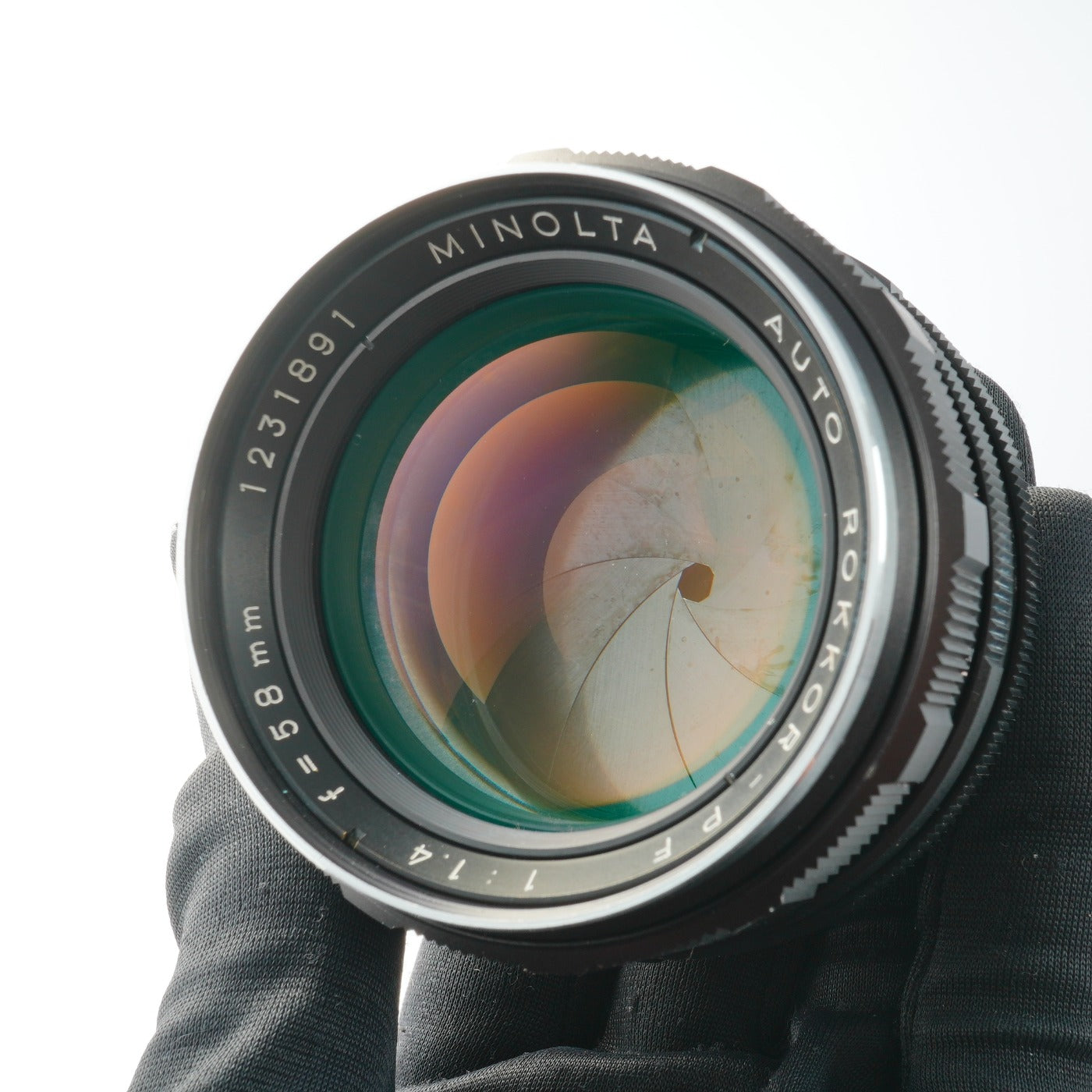 MINOLTA AUTO ROKKOR-PF 58mm F/1.4 単焦点レンズ
