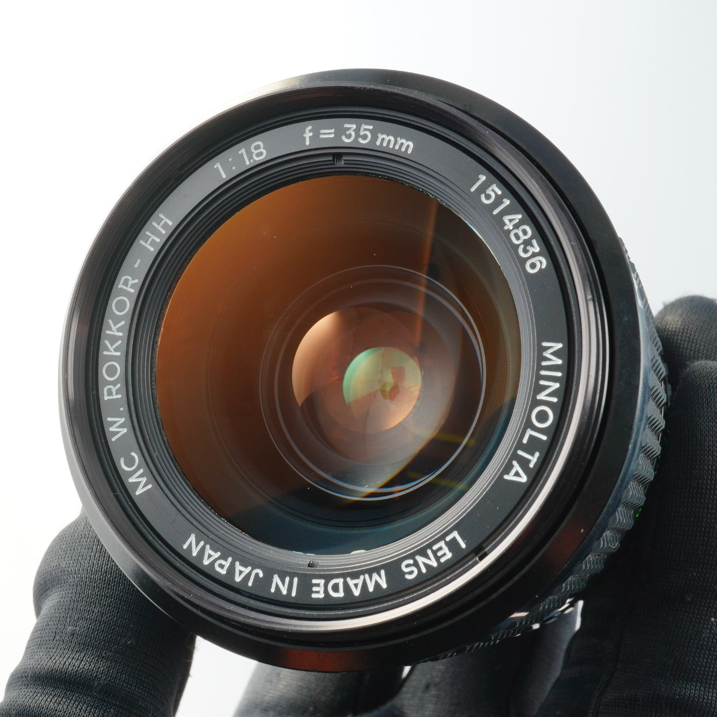 MINOLTA MC W.ROKKOR HH 35mm F/1.8 単焦点レンズ