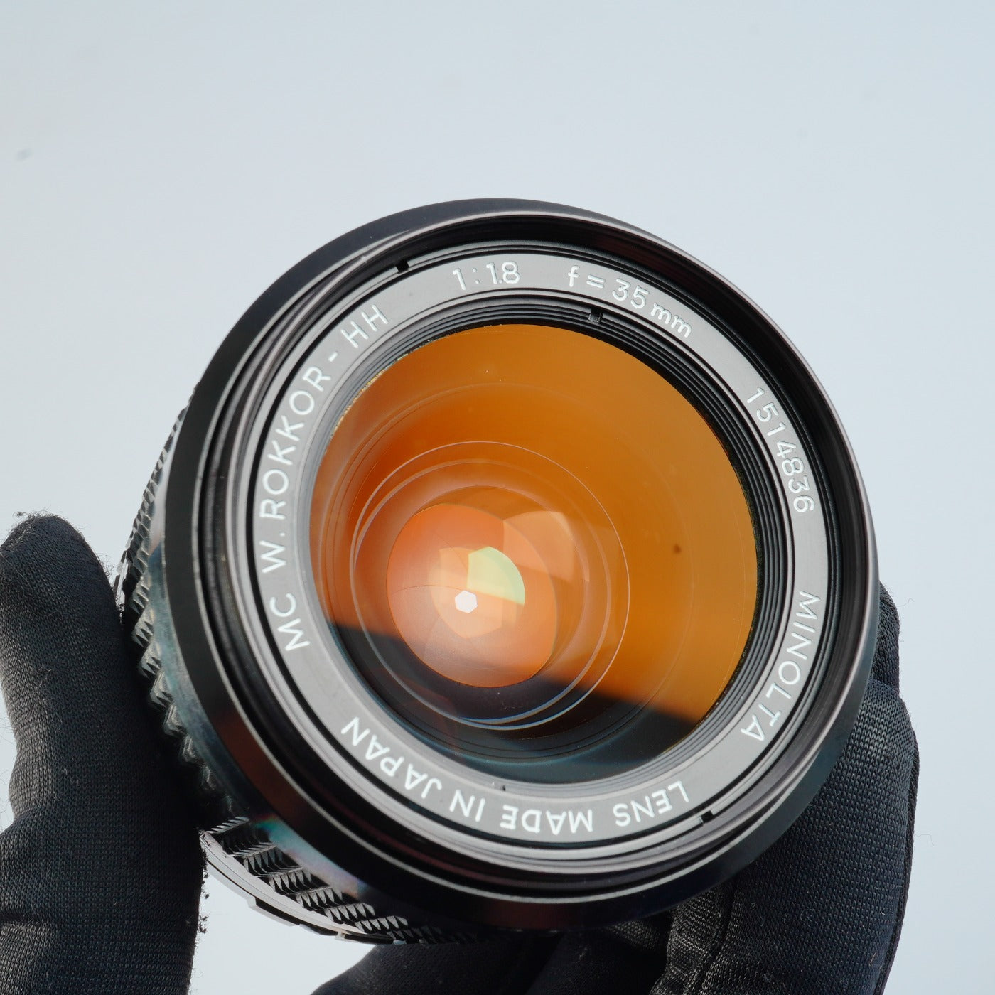 MINOLTA MC W.ROKKOR HH 35mm F/1.8 単焦点レンズ