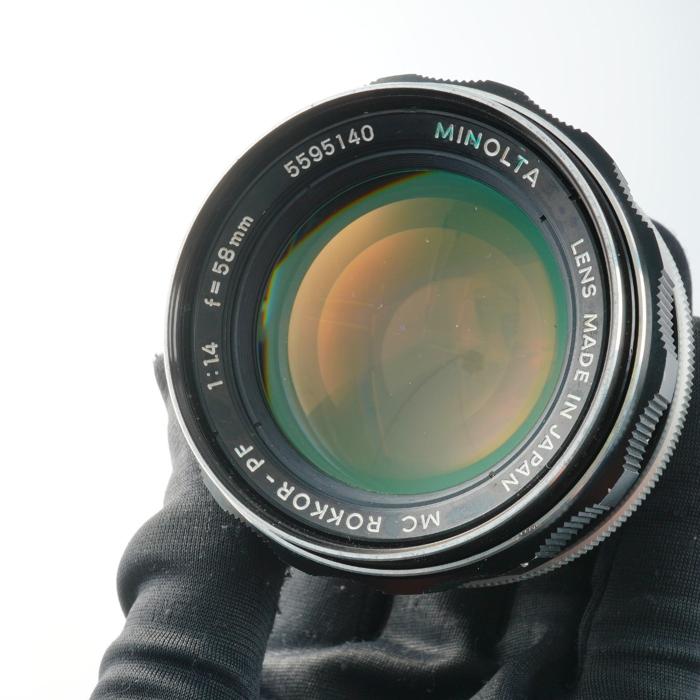 MINOLTA MC ROKKOR-PF 58mm F/1.4 単焦点レンズ