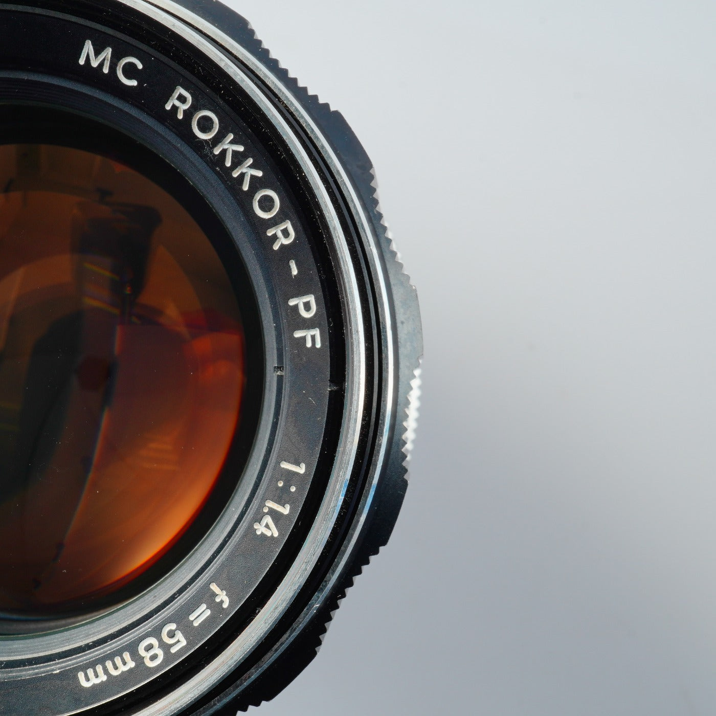 MINOLTA MC ROKKOR-PF 58mm F/1.4 単焦点レンズ