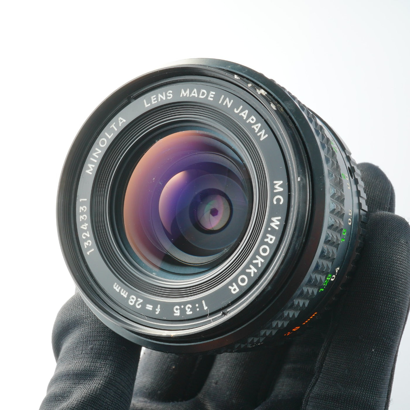 MINOLTA MC W.Rokkor 28mm F/3.5 単焦点レンズ