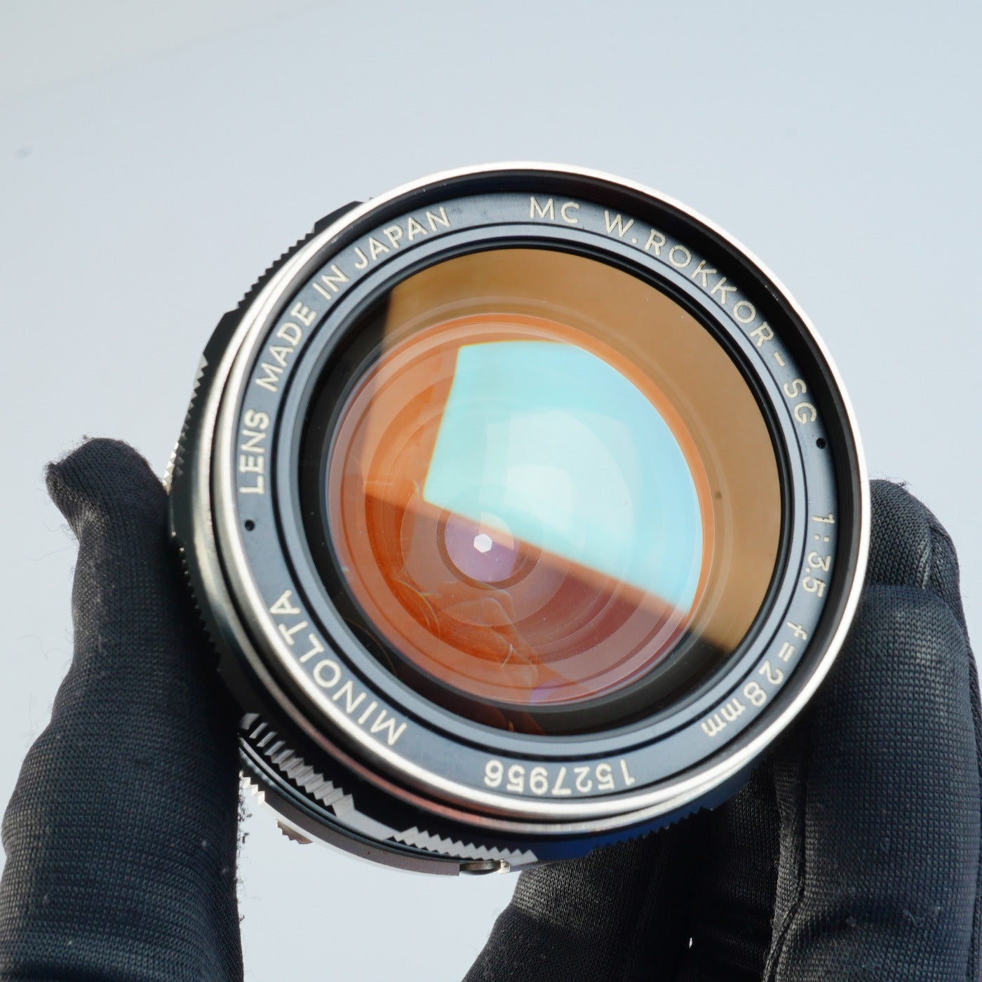 MINOLTA MC W.Rokkor SG 28mm F/3.5 単焦点レンズ