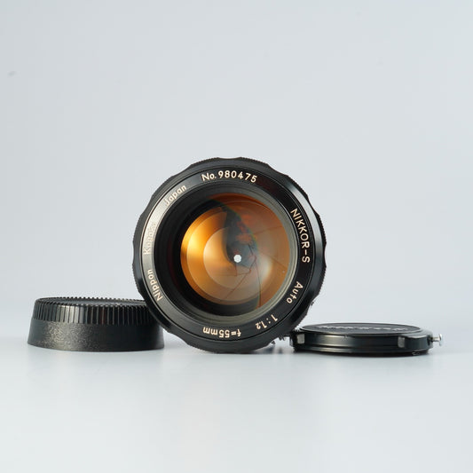 Nikon 非Ai Nikkor-S Auto 55mm F/1.2 単焦点レンズ