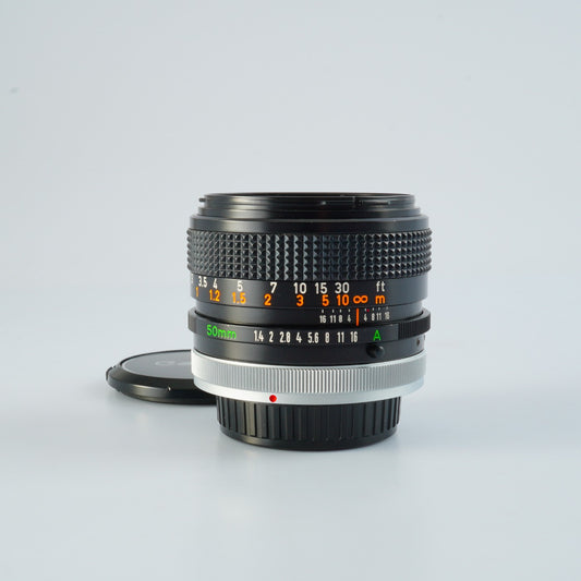 Canon FD 50mm F/1.4 S.S.C. A mark 単焦点レンズ