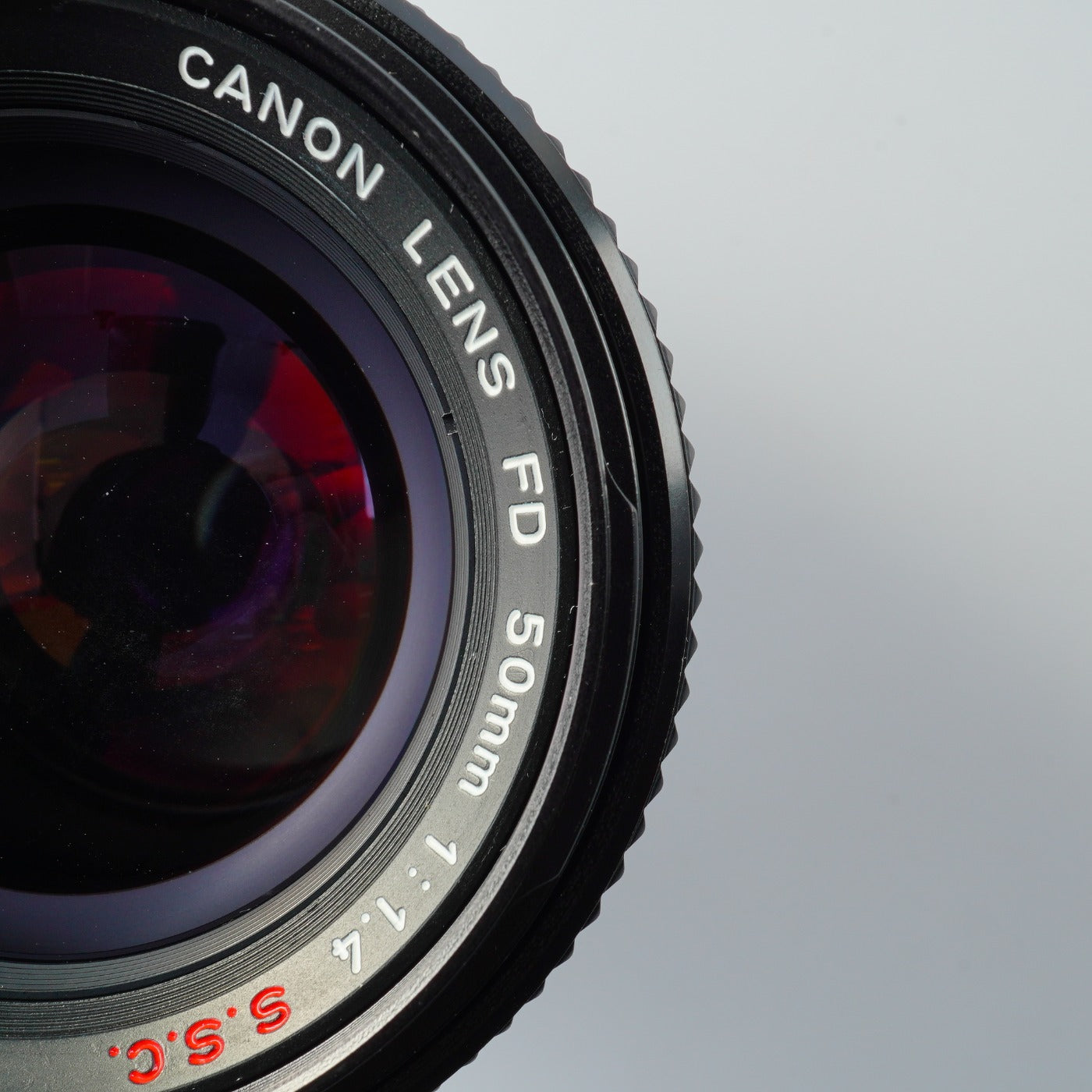 Canon FD 50mm F/1.4 S.S.C. A mark 単焦点レンズ