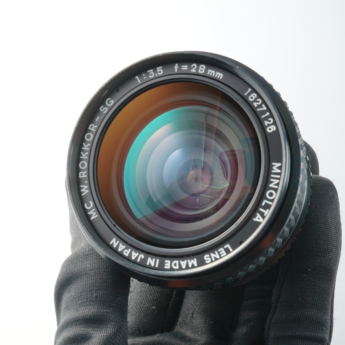 MINOLTA MC W.ROKKOR SG 28mm F/3.5 単焦点レンズ