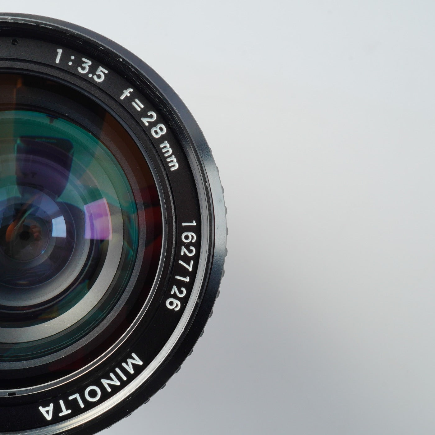 MINOLTA MC W.ROKKOR SG 28mm F/3.5 単焦点レンズ