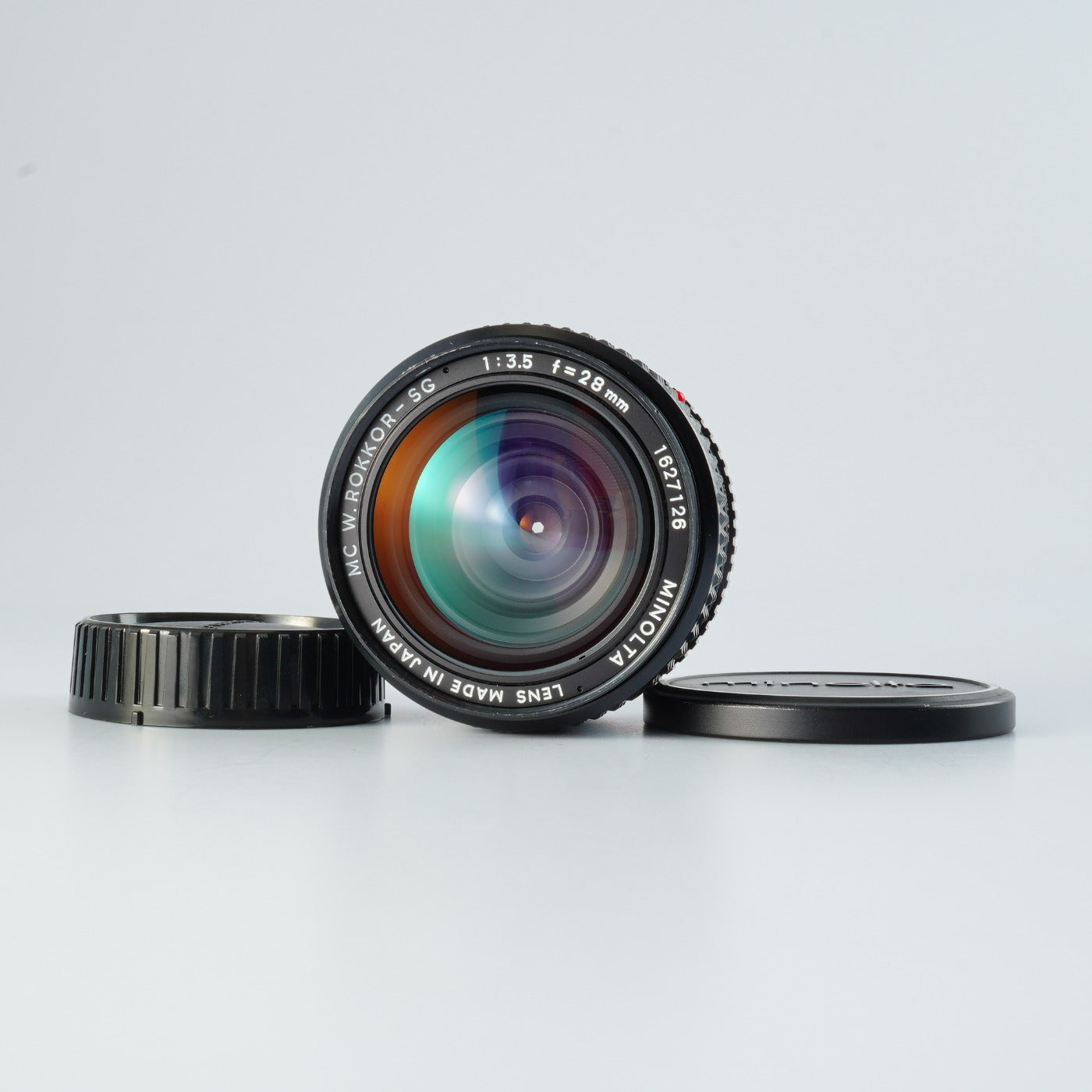 MINOLTA MC W.ROKKOR SG 28mm F/3.5 単焦点レンズ