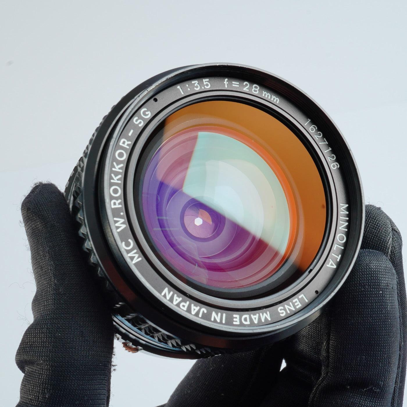 MINOLTA MC W.ROKKOR SG 28mm F/3.5 単焦点レンズ