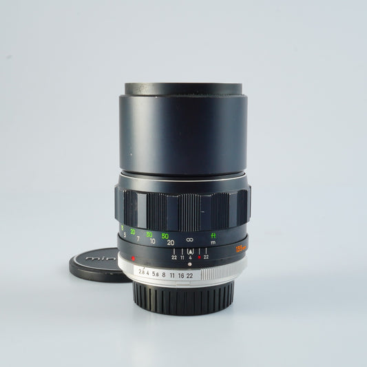 MINOLTA MC Tele Rokkor PF 135mm F/2.8 単焦点レンズ