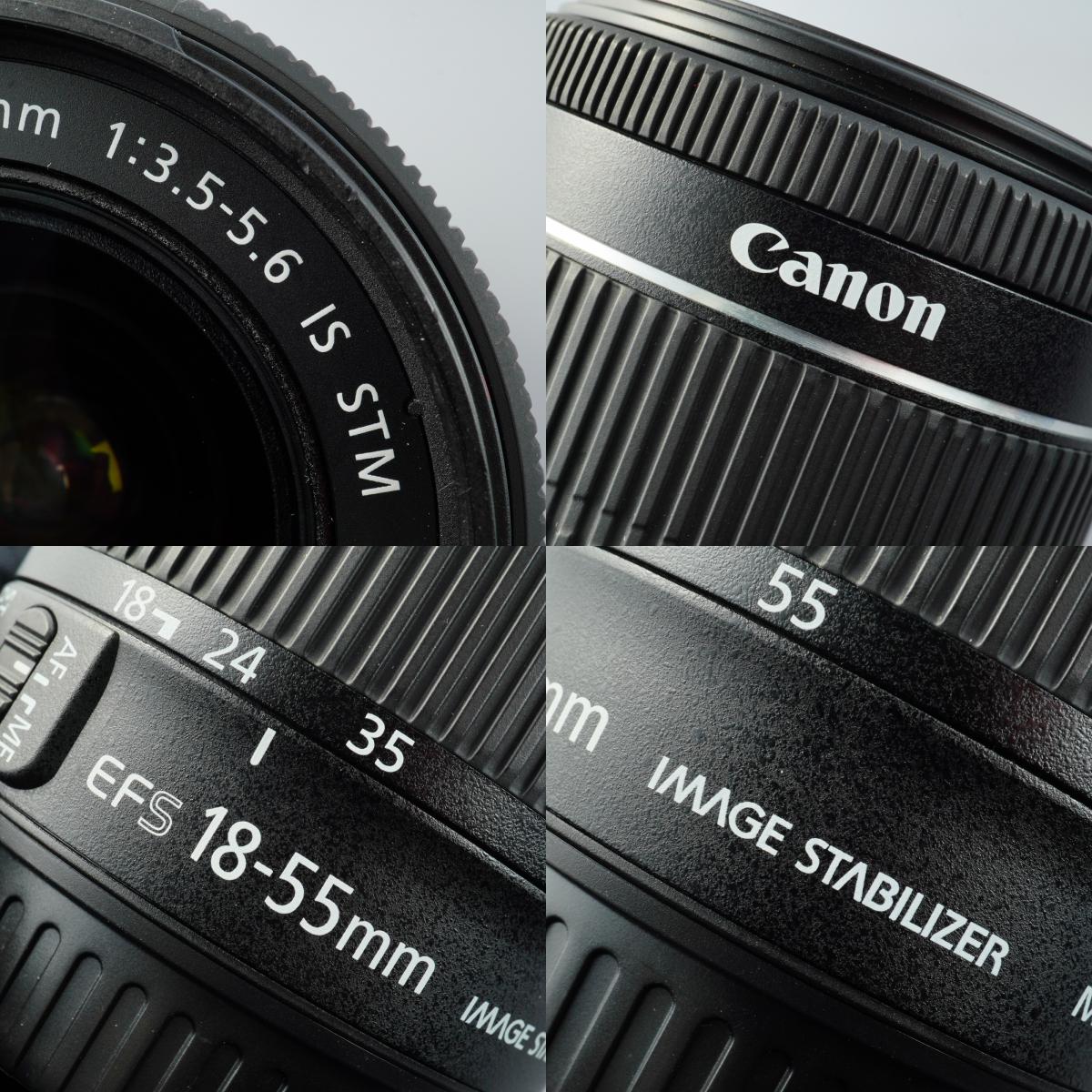 Canon EF-S 18-55mm F/3.5-5.6 IS STM ズームレンズ