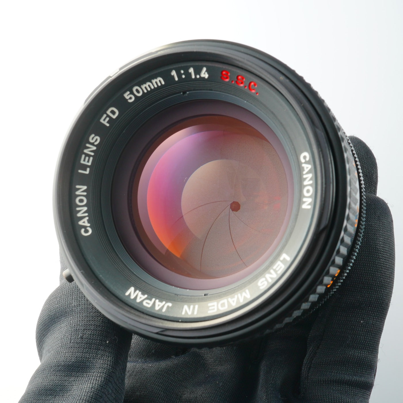50mm f/1.4 単焦点レンズ　canon FD Canon FD 50mm F/1.4 S.S.C. A mark 単焦点レンズ – 山田写真機店