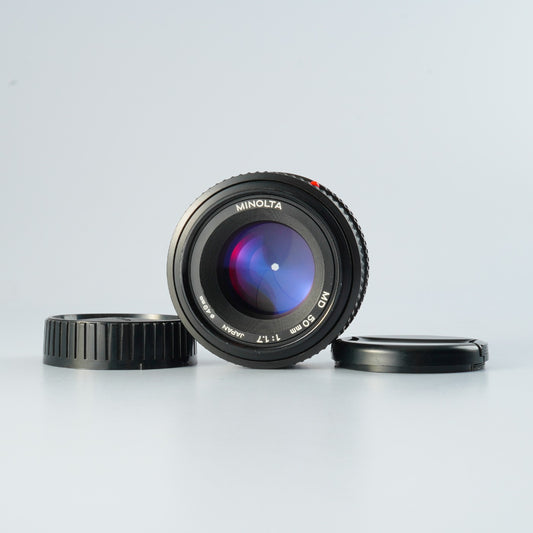 MINOLTA MD 50mm F/1.7 単焦点レンズ