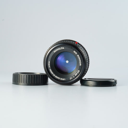 MINOLTA MD ROKKOR 50mm F/1.7 単焦点レンズ