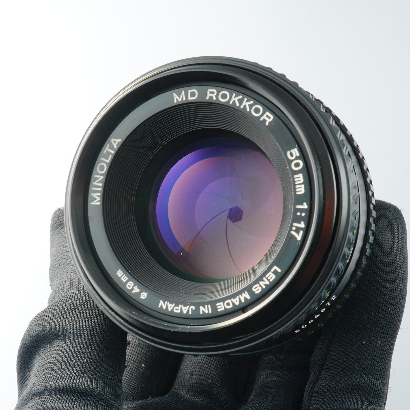 MINOLTA MD ROKKOR 50mm F/1.7 単焦点レンズ