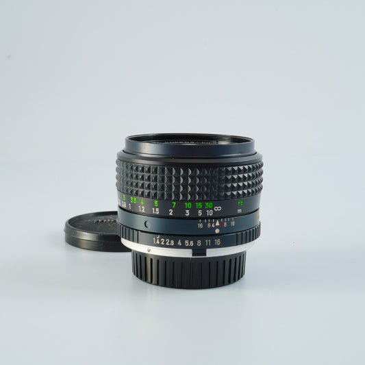 MINOLTA MC ROKKOR-PG 50mm F/1.4 単焦点レンズ