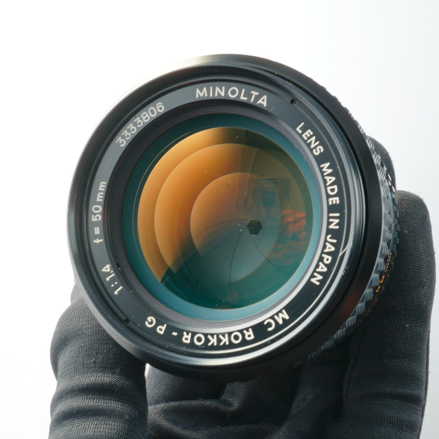 MINOLTA MC ROKKOR-PG 50mm F/1.4 単焦点レンズ