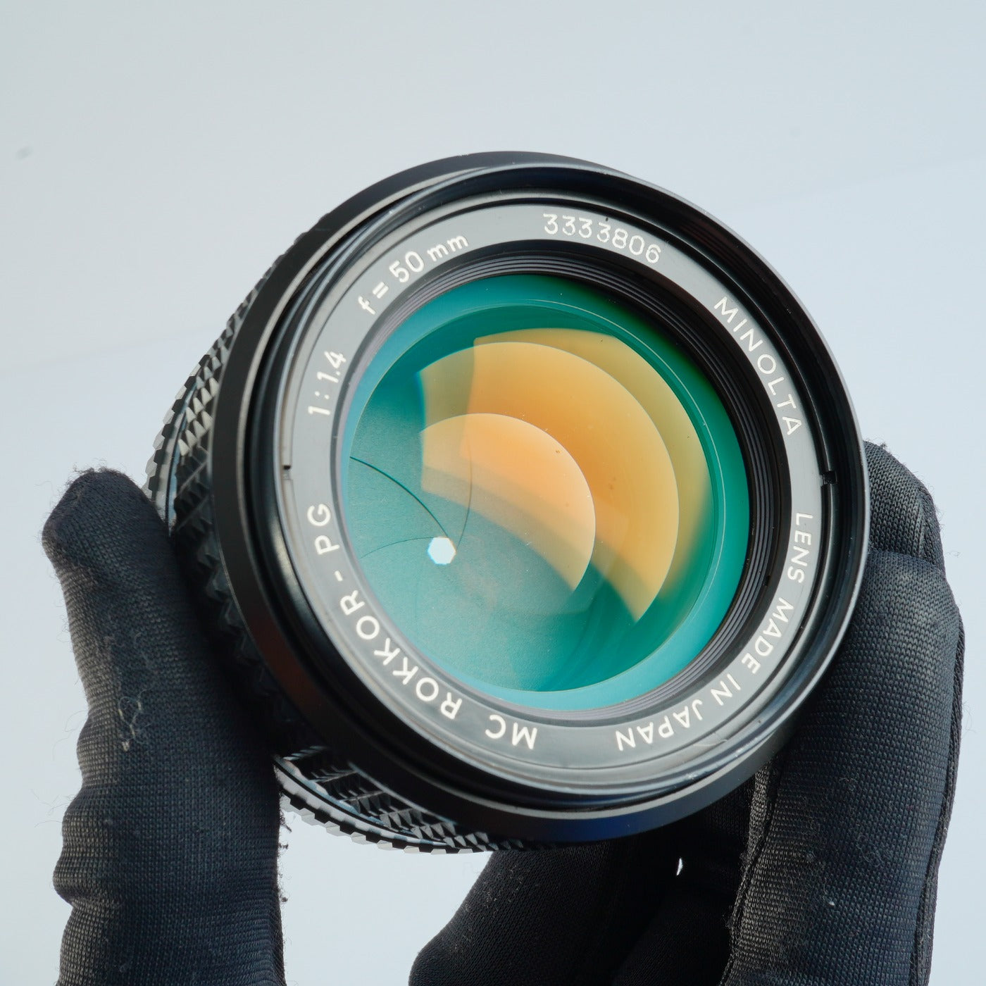 MINOLTA MC ROKKOR-PG 50mm F/1.4 単焦点レンズ