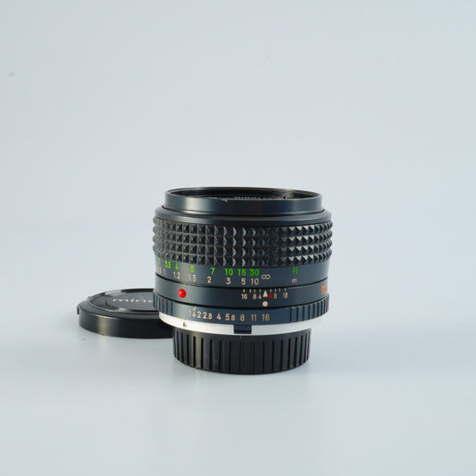 MINOLTA MC ROKKOR-PG 50mm F/1.4 単焦点レンズ