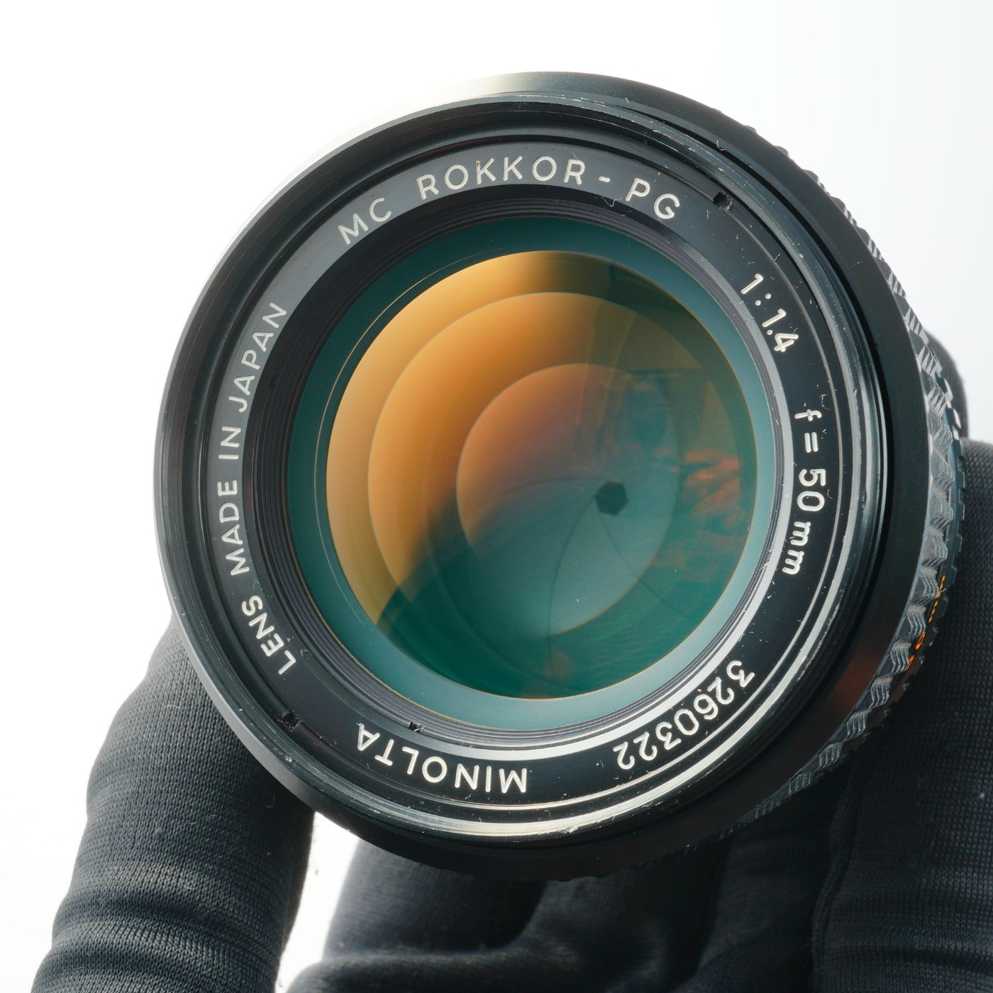 MINOLTA MC ROKKOR-PG 50mm F/1.4 単焦点レンズ