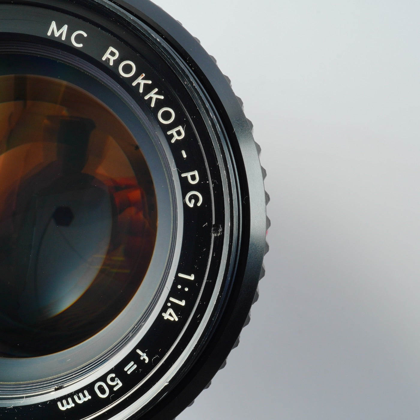 MINOLTA MC ROKKOR-PG 50mm F/1.4 単焦点レンズ