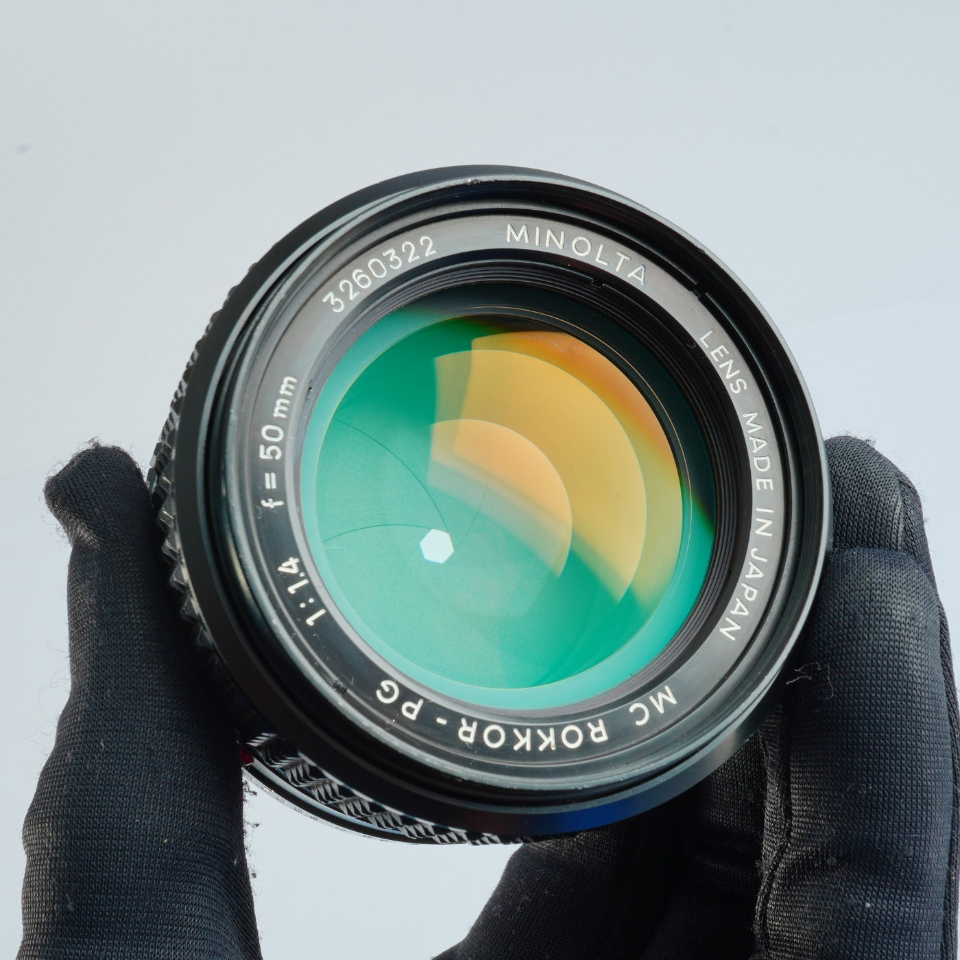 MINOLTA MC ROKKOR-PG 50mm F/1.4 単焦点レンズ