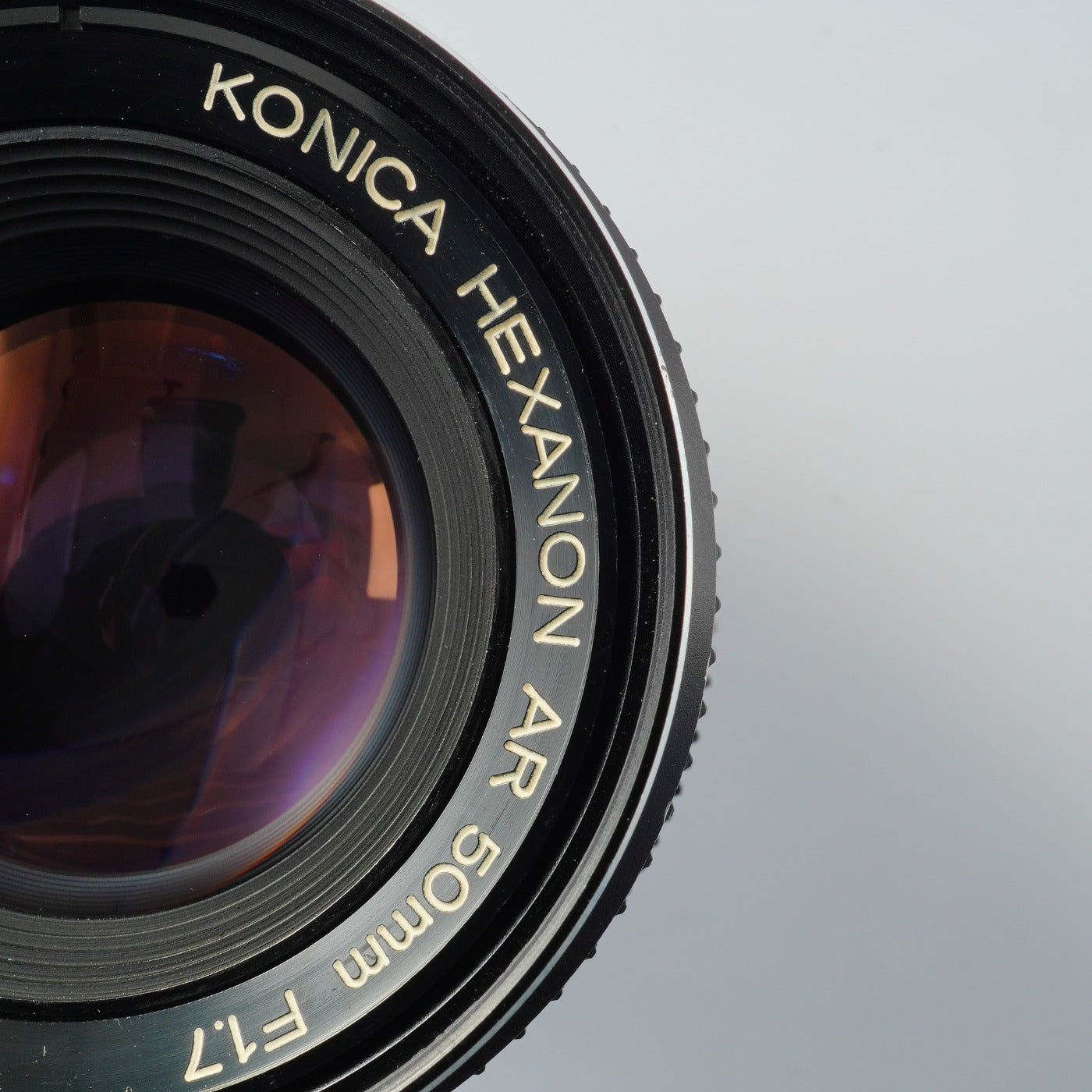Konica HEXANON AR 50mm F/1.7 単焦点レンズ