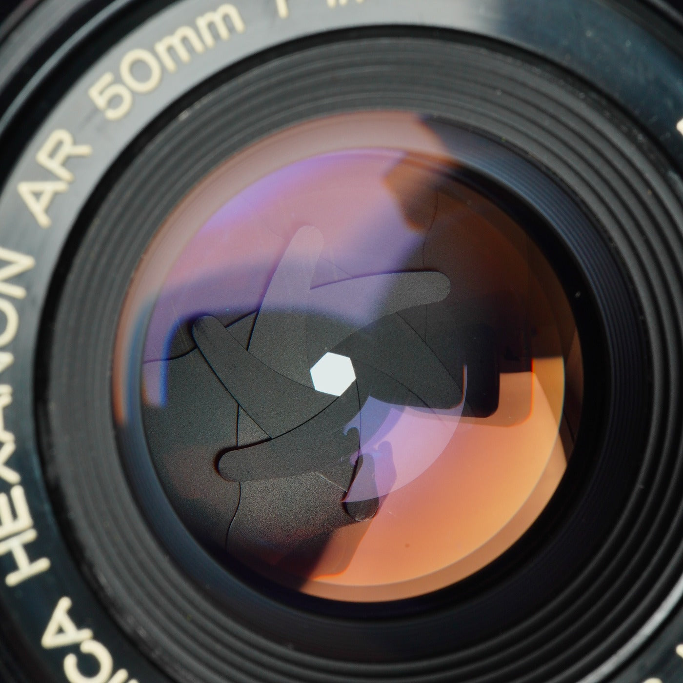 Konica HEXANON AR 50mm F/1.7 単焦点レンズ