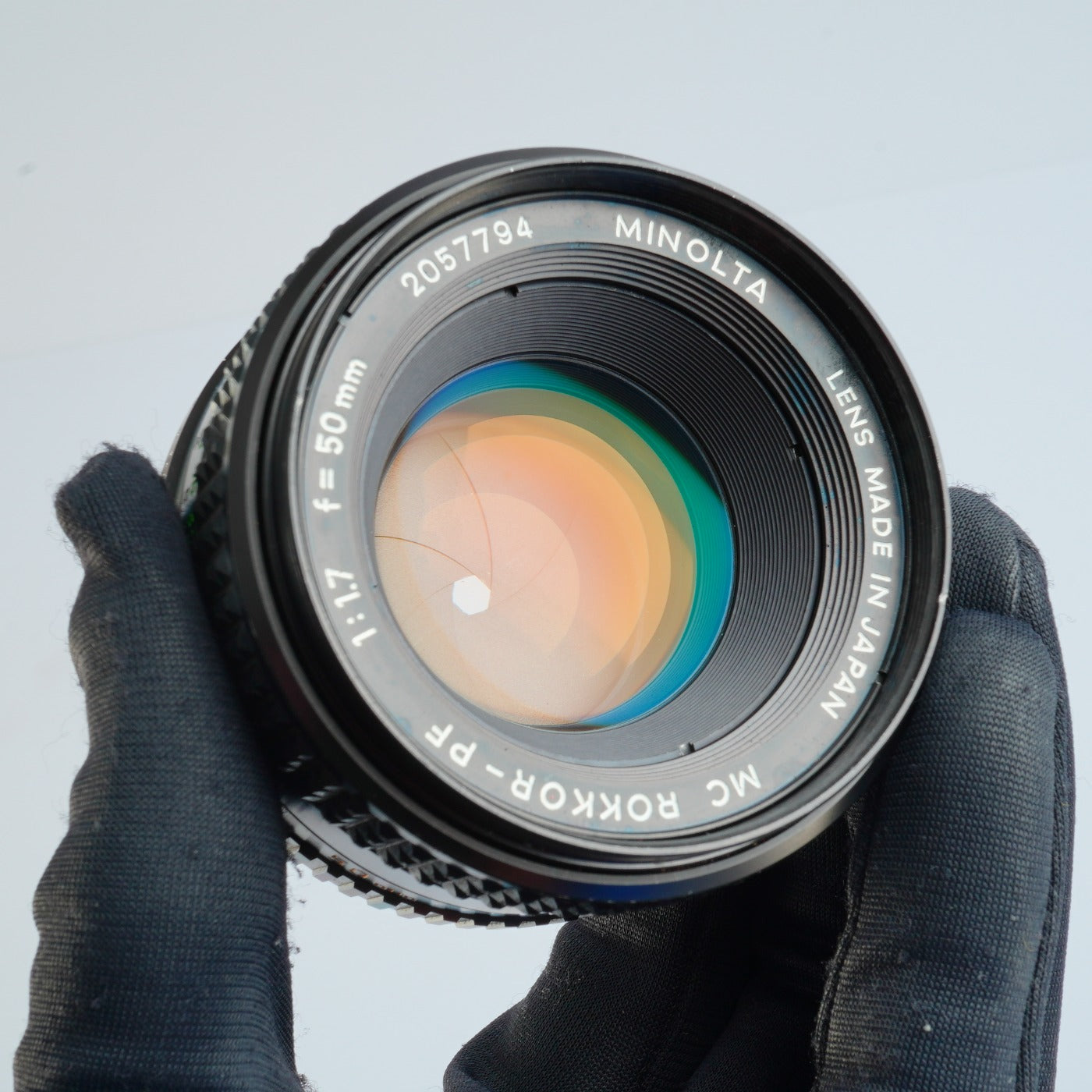 MINOLTA MC ROKKOR-PF 50mm F/1.7 単焦点レンズ