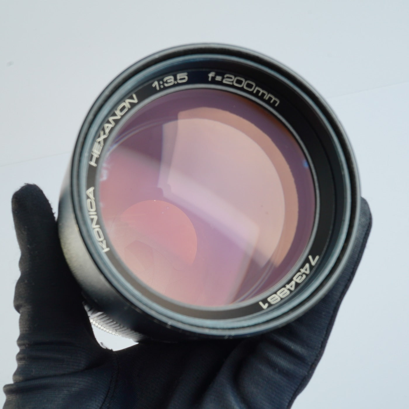 Konica HEXANON 200mm F/3.5 単焦点レンズ