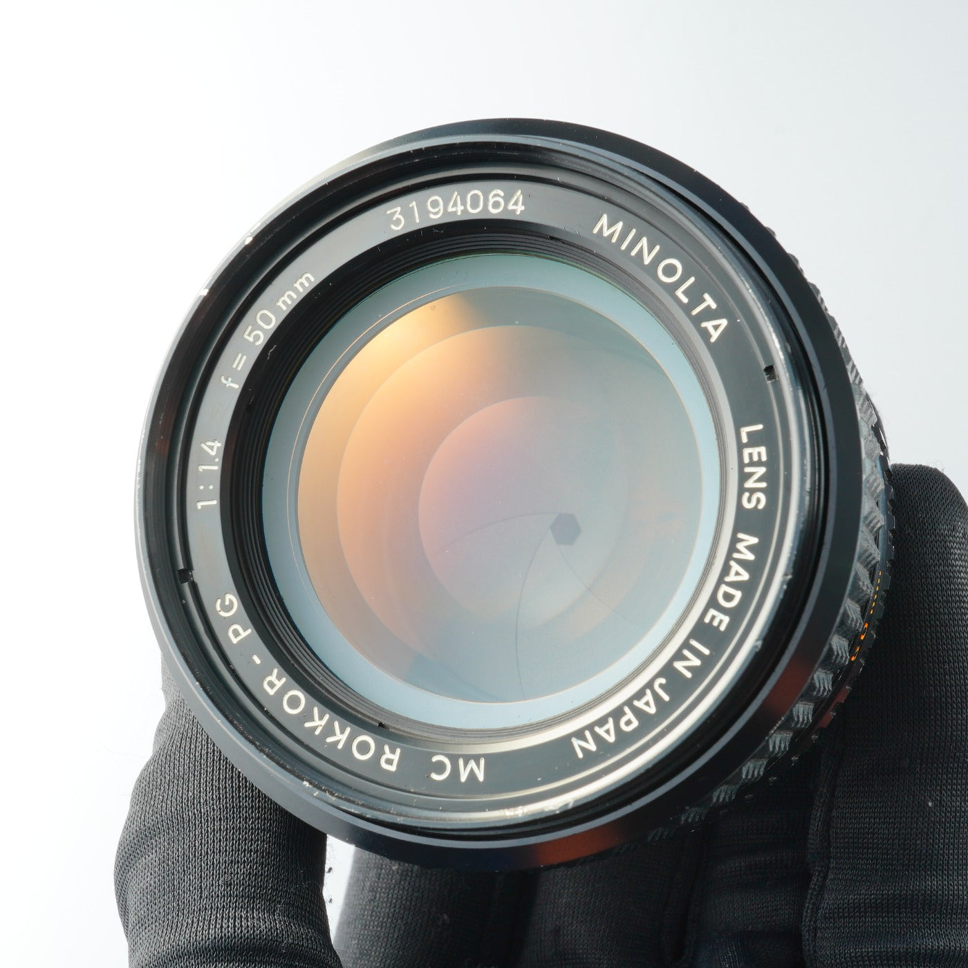 MINOLTA MC ROKKOR-PG 50mm F/1.4 単焦点レンズ