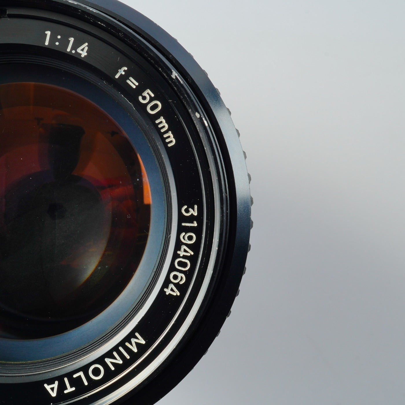 MINOLTA MC ROKKOR-PG 50mm F/1.4 単焦点レンズ