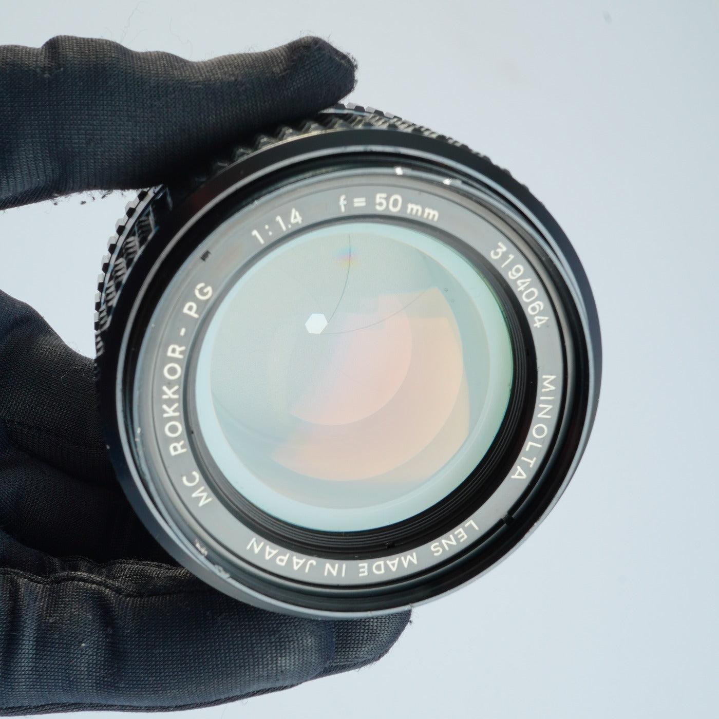 MINOLTA MC ROKKOR-PG 50mm F/1.4 単焦点レンズ