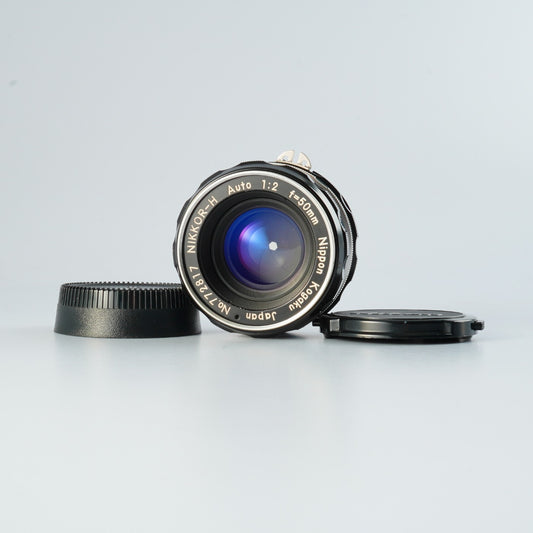 Nikon NIKKOR-H Auto 50mm F/2 Ai改 単焦点レンズ