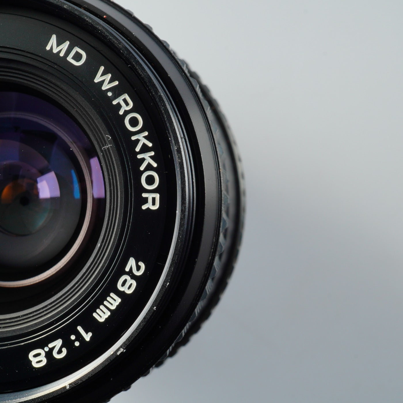 MINOLTA MD W.ROKKOR 28mm F/2.8 単焦点レンズ