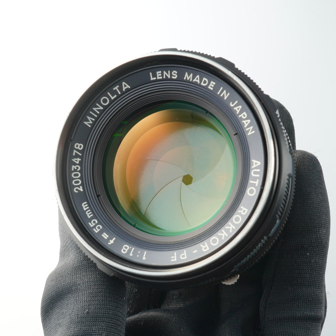 MINOLTA AUTO ROKKOR-PF 55mm F/1.8 単焦点レンズ