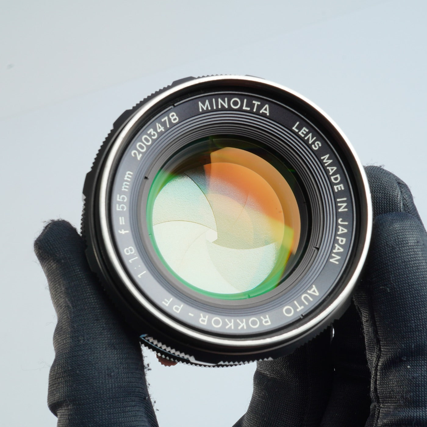 MINOLTA AUTO ROKKOR-PF 55mm F/1.8 単焦点レンズ