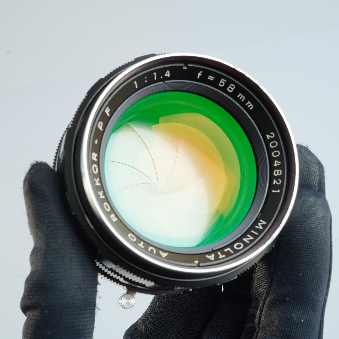 MINOLTA AUTO ROKKOR-PF 58mm F/1.4 単焦点レンズ
